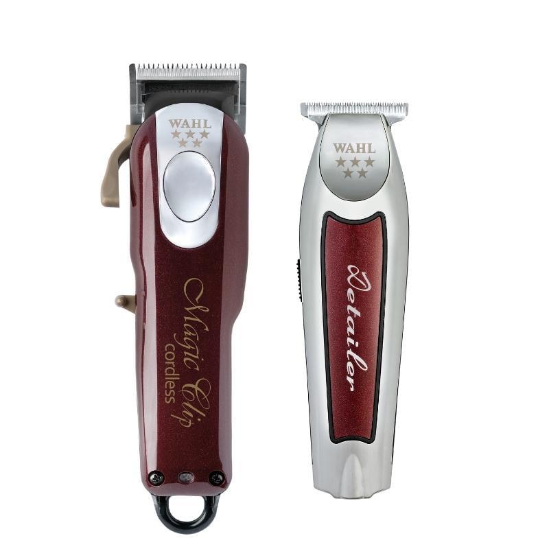 Maroon Clipper & Trimmer Set